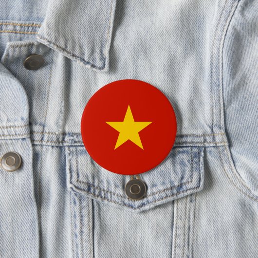 Vietnamflagge Button (Beispiel)