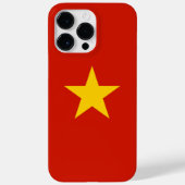 Vietnamflagge Case-Mate iPhone Hülle (Rückseite)