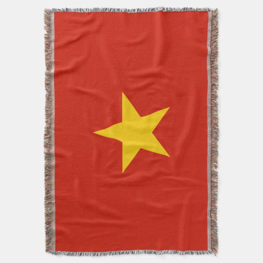 Vietnamflagge Decke (Vorderseite Vertikal)