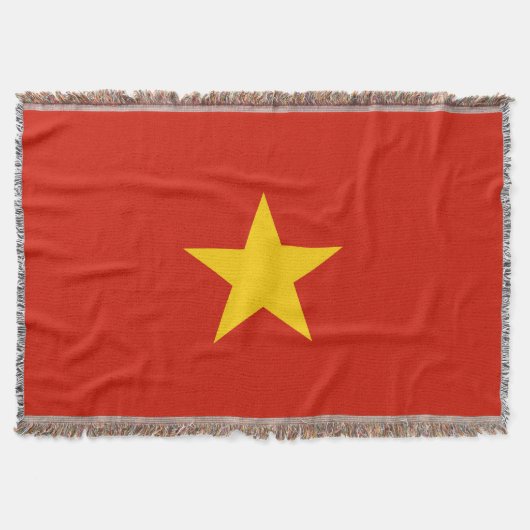 Vietnamflagge Decke (Vorderseite)