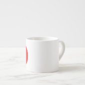 Vietnamflagge Espressotasse (Vorderseite Rechts)