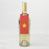 Vietnamflagge Flaschenanhänger (Auf Flasche)