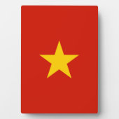 Vietnamflagge Fotoplatte (Vorderseite)