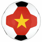 Vietnamflagge Fußball (Vorderseite)