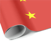 Vietnamflagge Geschenkpapier (Rolleneckpunkt)