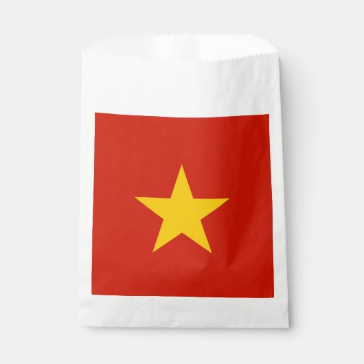Vietnamflagge Geschenktütchen (Vorderseite)