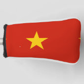 Vietnamflagge Golf Headcover (Vorderseite)