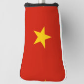 Vietnamflagge Golf Headcover (Rotieren 90)