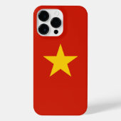 Vietnamflagge iPhone Hülle (Rückseite)