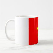 Vietnamflagge Kaffeetasse (Links)