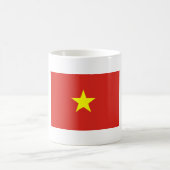 Vietnamflagge Kaffeetasse (Mittel)