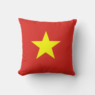 Vietnamflagge Kissen
