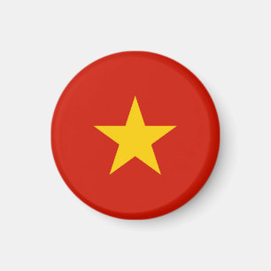 Vietnamflagge Magnet