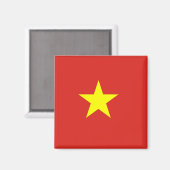 Vietnamflagge Magnet (Vorderseite/Rückseite)