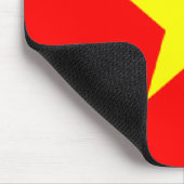 Vietnamflagge Mousepad (Ecke)