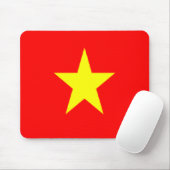 Vietnamflagge Mousepad (Mit Mouse)
