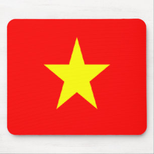 Vietnamflagge Mousepad