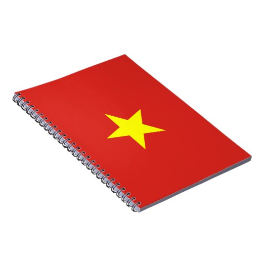 Vietnamflagge Notizblock (Rechte Seite)