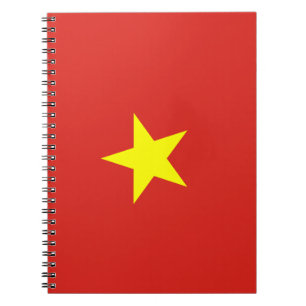 Vietnamflagge Notizblock