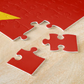 Vietnamflagge Puzzle (Seite)