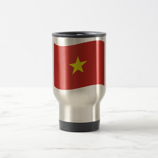 Vietnamflagge Reisebecher (Mittel)