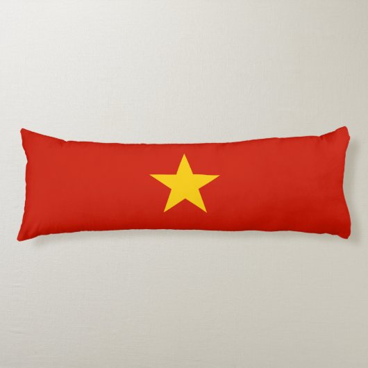 Vietnamflagge Seitenschläferkissen (Vorderseite)