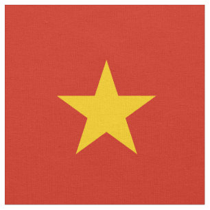 Vietnamflagge Stoff