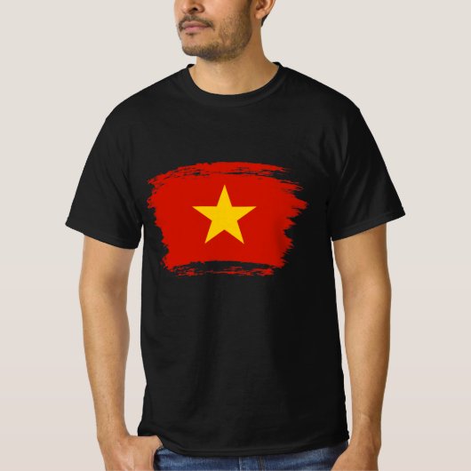 Vietnamflagge T-Shirt (Vorderseite)