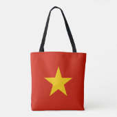 Vietnamflagge Tasche (Rückseite)