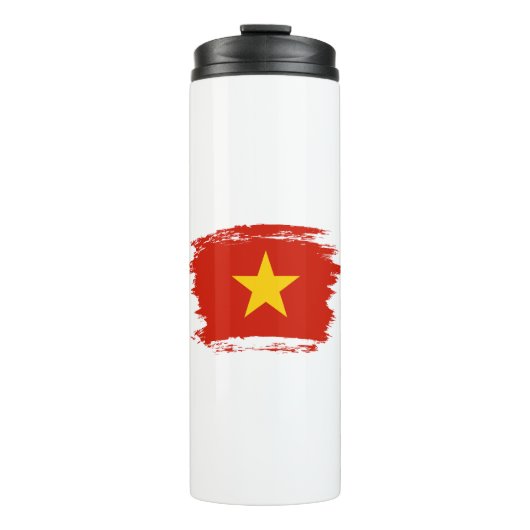 Vietnamflagge Thermosbecher (Vorderseite)