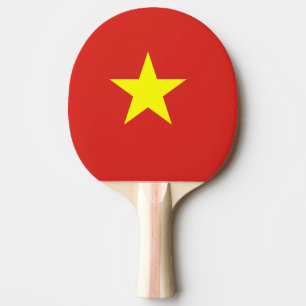 Vietnamflagge Tischtennis Schläger