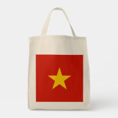 Vietnamflagge Tragetasche (Rückseite)