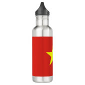 Vietnamflagge Trinkflasche (Links)