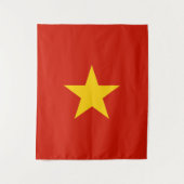Vietnamflagge Wandteppich (Vorderseite)