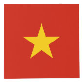 Vietnamflagge Würfel (Vorderseite)