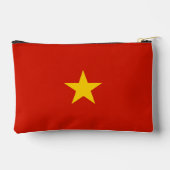 Vietnamflagge Zubehörtasche (Rückseite)