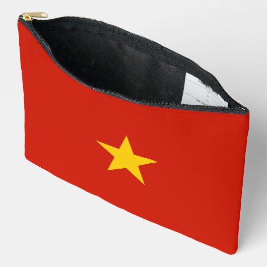 Vietnamflagge Zubehörtasche (Offen)