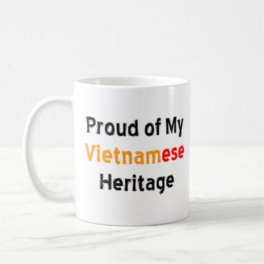 vietnamhafte Kaffee-Tasse Kaffeetasse (Links)