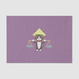 Vietnamkatze Seidenpapier