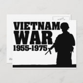 Vietnamkrieg 1955-1975 postkarte (Vorne/Hinten)