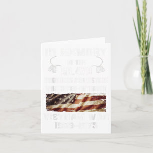 Vietnamkrieg 1959-1975 In Gedenken Vietnam Veteran Karte