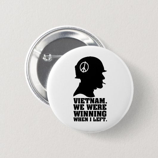 Vietnamkrieg Button (Vorne & Hinten)