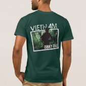 Vietnamkrieg Dinky Dau T-Shirt (Rückseite)