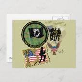 Vietnamkrieg Postkarte (Vorne/Hinten)