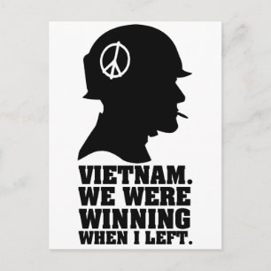 Vietnamkrieg Postkarte