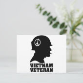 Vietnamkrieg Veteran Postkarte (Stehend Vorderseite)