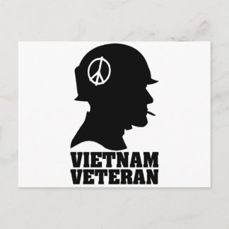 Vietnamkrieg Veteran Postkarte