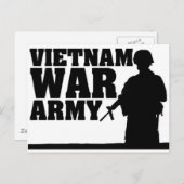 Vietnamkrieg Veteran Postkarte (Vorne/Hinten)