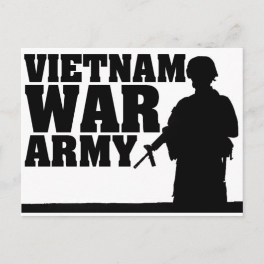 Vietnamkrieg Veteran Postkarte (Vorderseite)