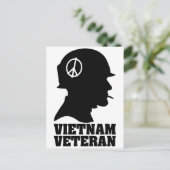 Vietnamkrieg Veteran Postkarte (Stehend Vorderseite)